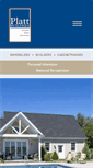 Mobile Screenshot of plattbuilders.com